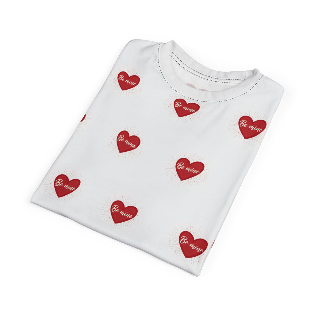 Be Mine Valentine's Day 2026 Tee — Black or White Stitch