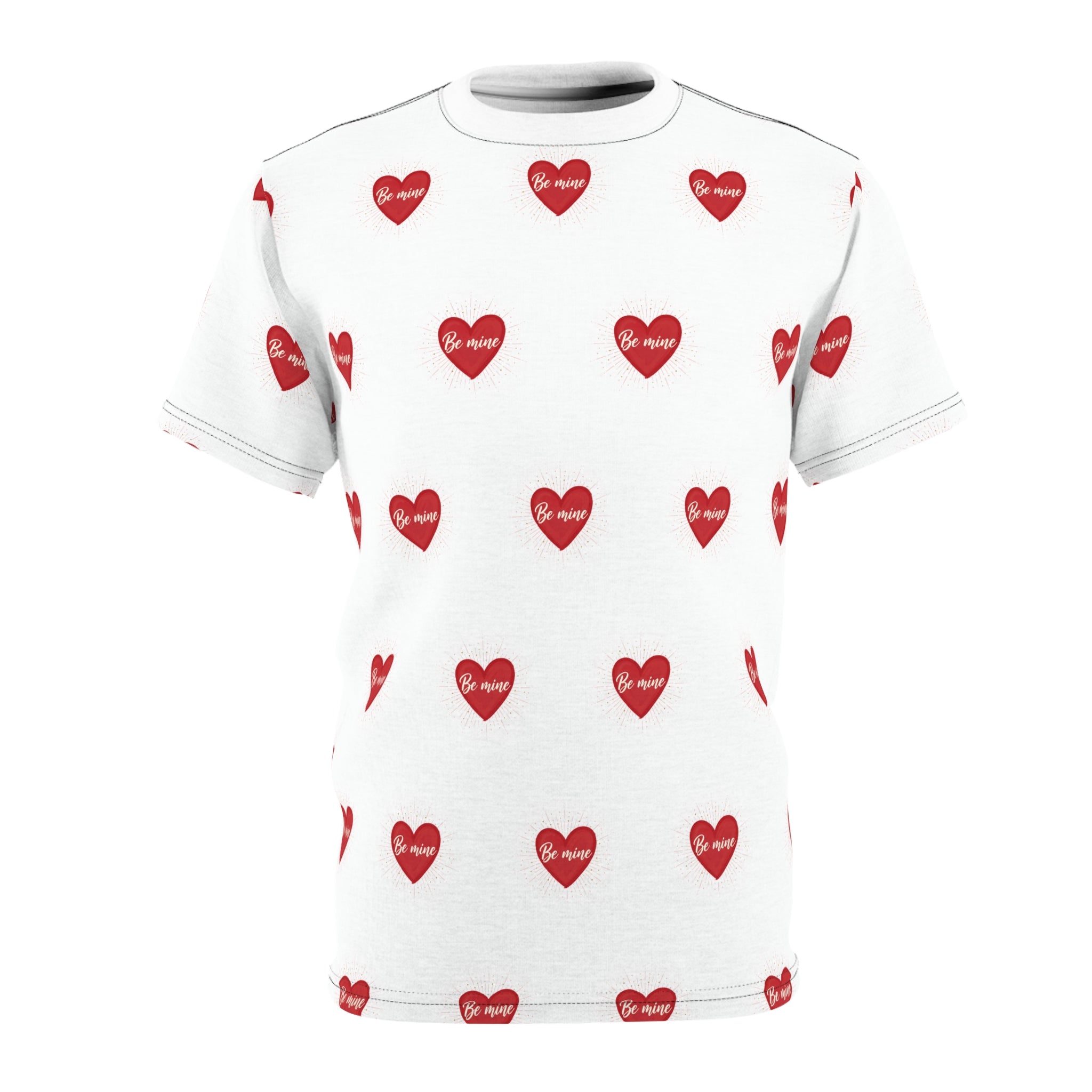 Be Mine Valentine's Day 2026 Tee — Black or White Stitch