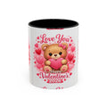 Valentine's Day 'Love Is in the Air 2026' Accent Coffee Mug (11/15oz)