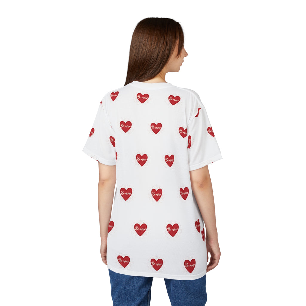 Be Mine Valentine's Day 2026 Tee — Black or White Stitch