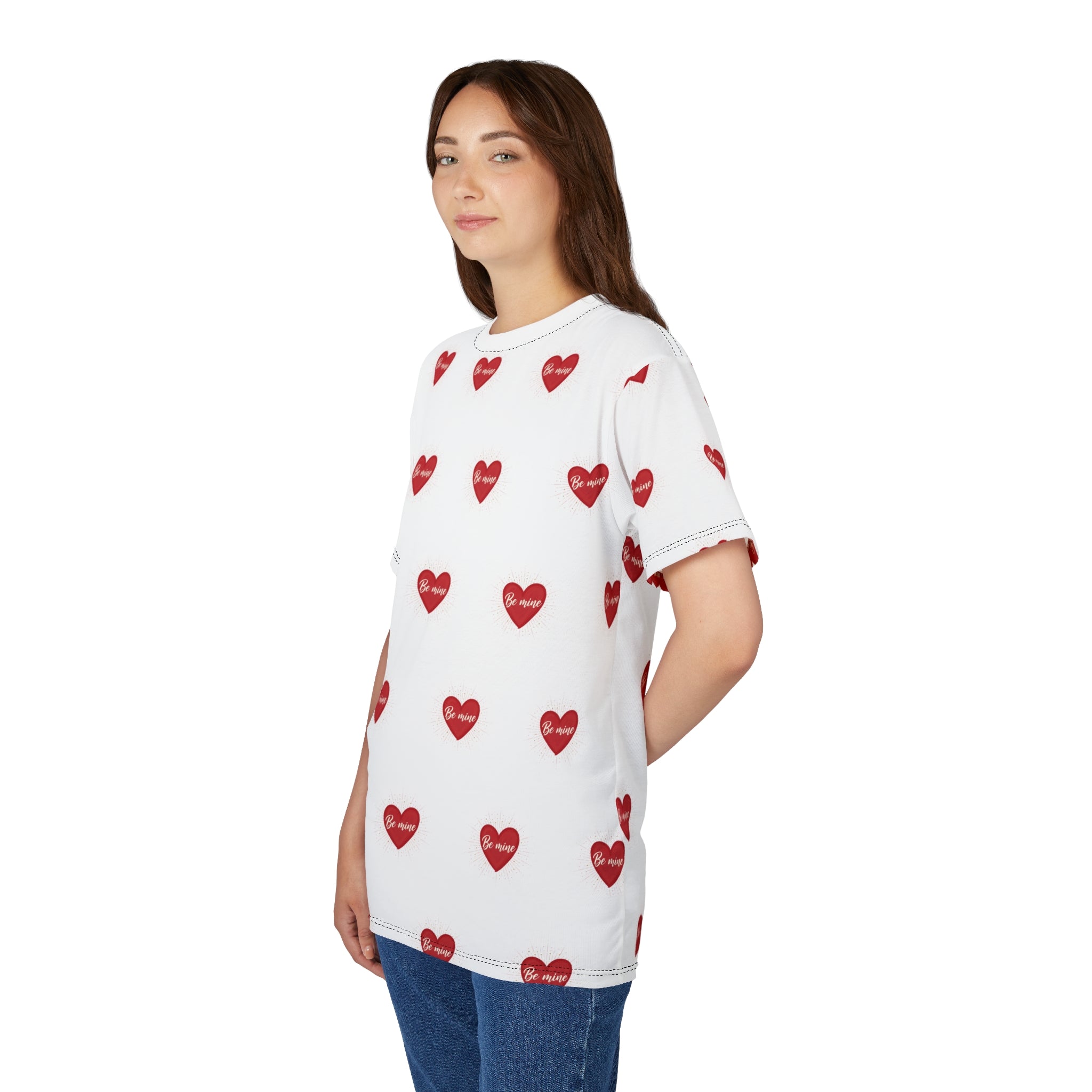Be Mine Valentine's Day 2026 Tee — Black or White Stitch
