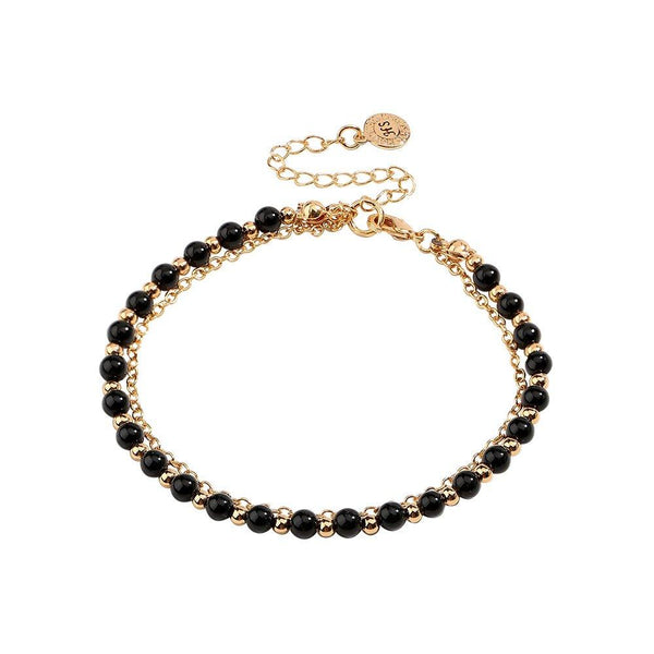 Beaded Friendship Bracelet Gold