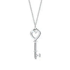 Heart and Key Necklace
