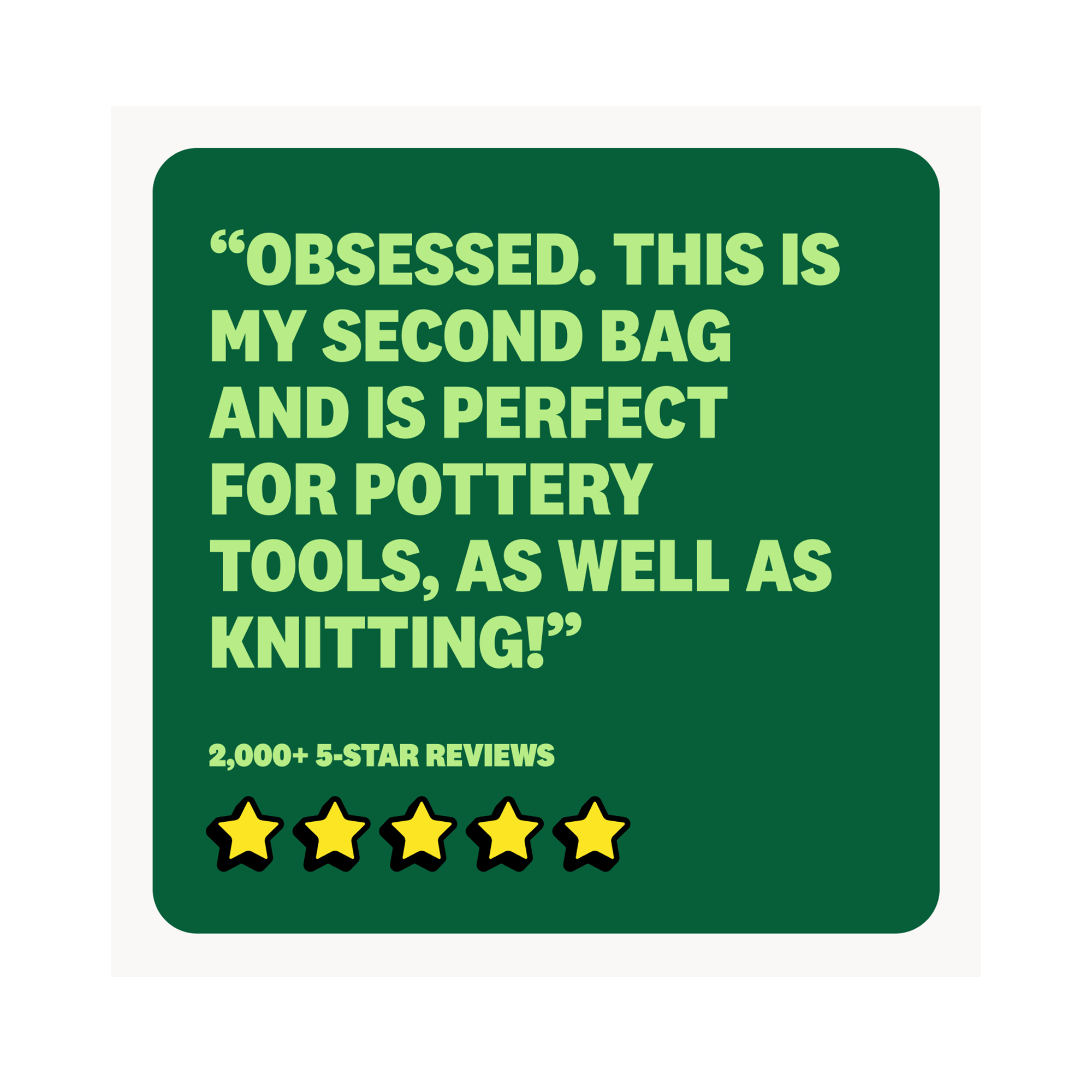 Soolla® Studio Bag, Lime Drip