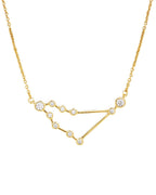 'When Stars Align' Constellation Necklace Gold Capricorn (Dec 22 - Jan 19)