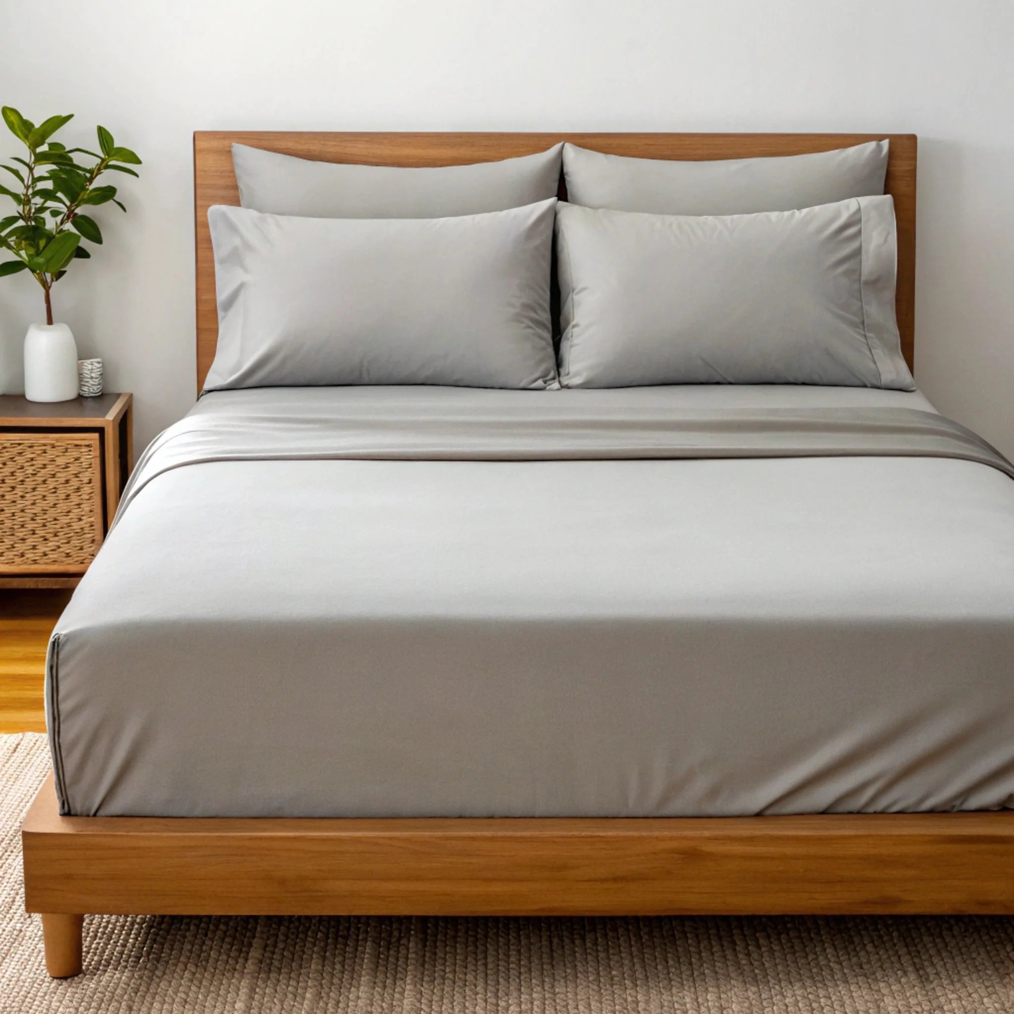 Copper Infused Bamboo Sheet Set | Antimicrobial Comfort
